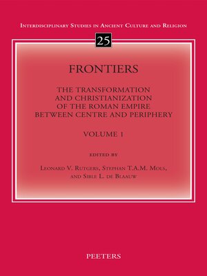 cover image of Frontiers. Volume 1